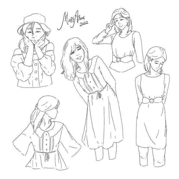 Outfit Sketches #1